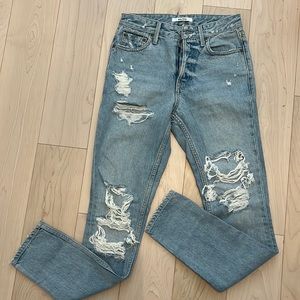 GRLFRND KAROLINA distressed jeans 23